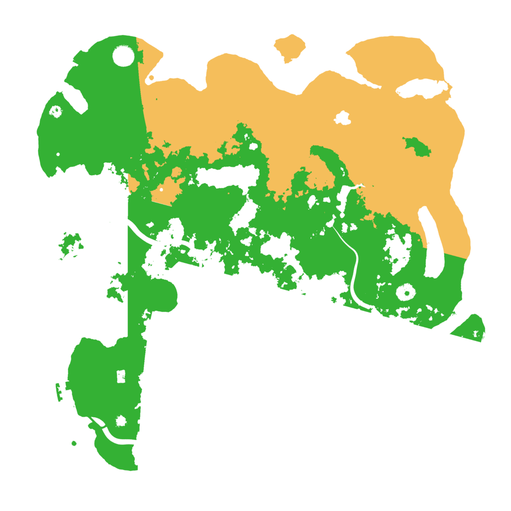 Biome Rust Map: Procedural Map, Size: 4250, Seed: 370086414