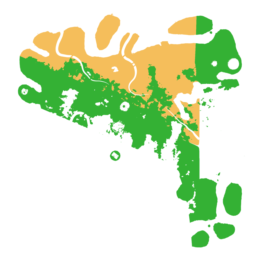 Biome Rust Map: Procedural Map, Size: 4250, Seed: 1683257748
