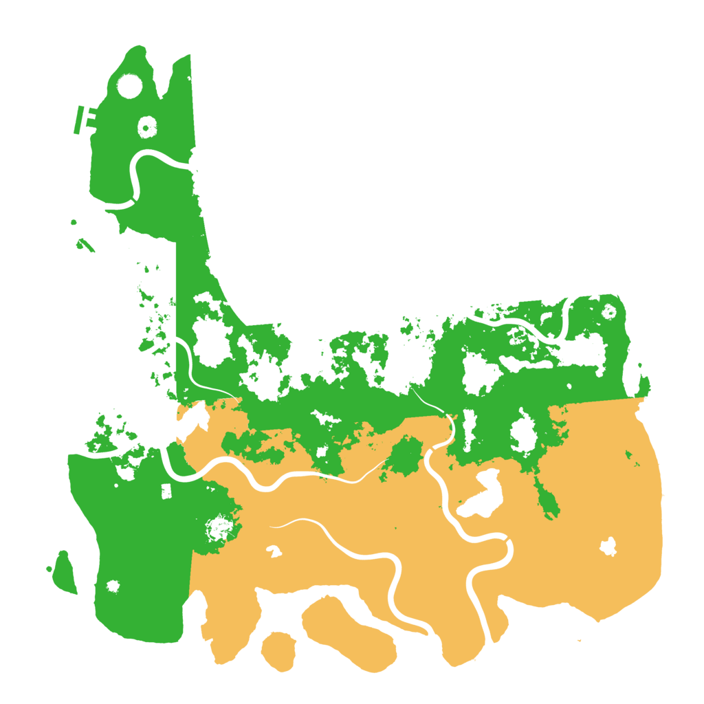 Biome Rust Map: Procedural Map, Size: 5000, Seed: 1513110202