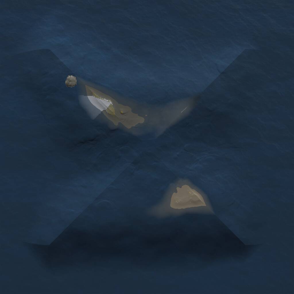 Rust Map: Procedural Map, Size: 1000, Seed: 889926019, 1 Monuments