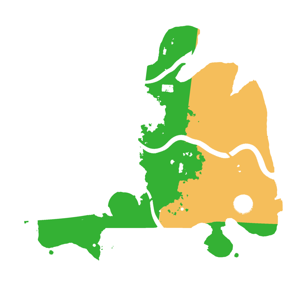 Biome Rust Map: Procedural Map, Size: 2800, Seed: 398297358