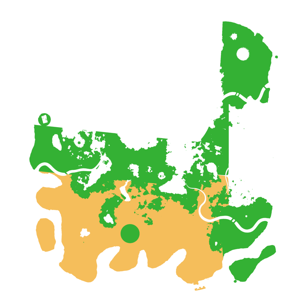 Biome Rust Map: Procedural Map, Size: 4250, Seed: 688