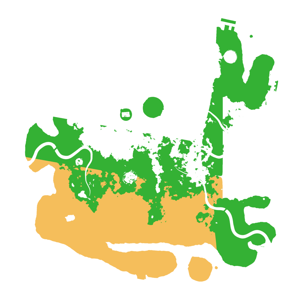 Biome Rust Map: Procedural Map, Size: 4000, Seed: 331403132