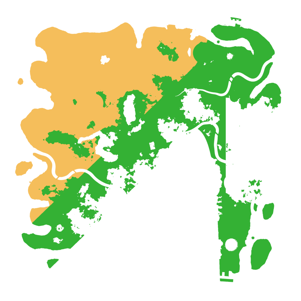 Biome Rust Map: Procedural Map, Size: 4250, Seed: 122452779