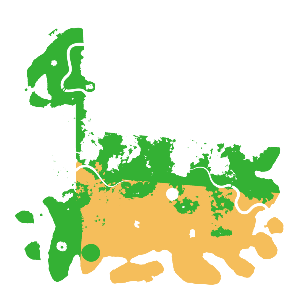 Biome Rust Map: Procedural Map, Size: 4500, Seed: 156876647