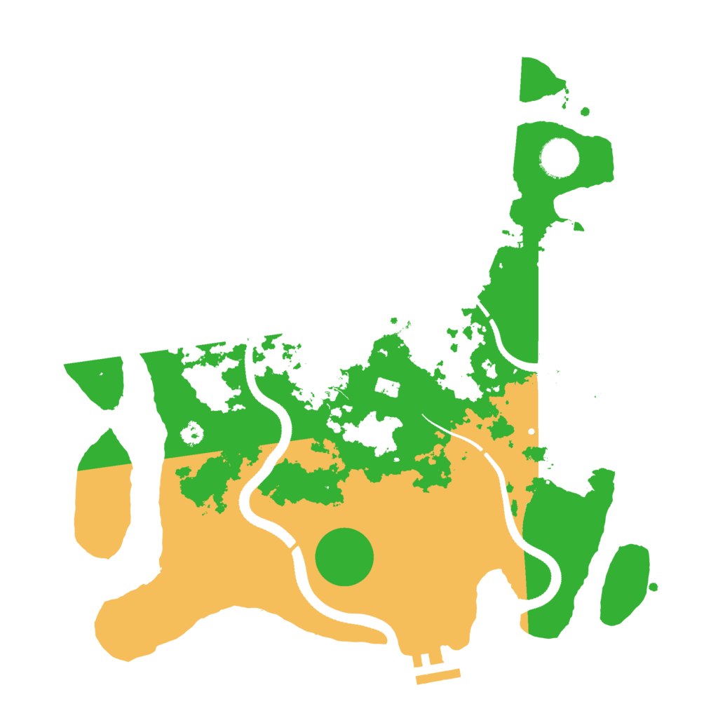 Biome Rust Map: Procedural Map, Size: 3250, Seed: 1715112142