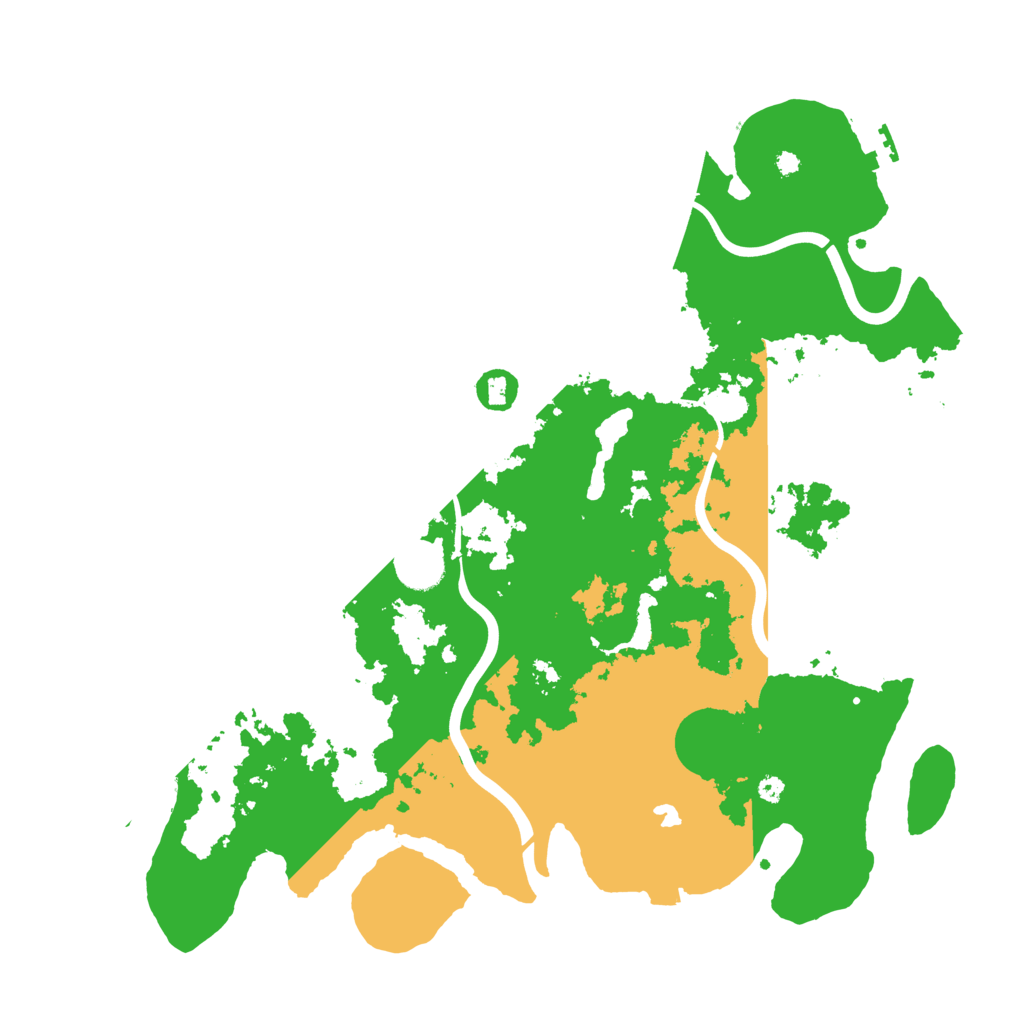 Biome Rust Map: Procedural Map, Size: 4000, Seed: 998161