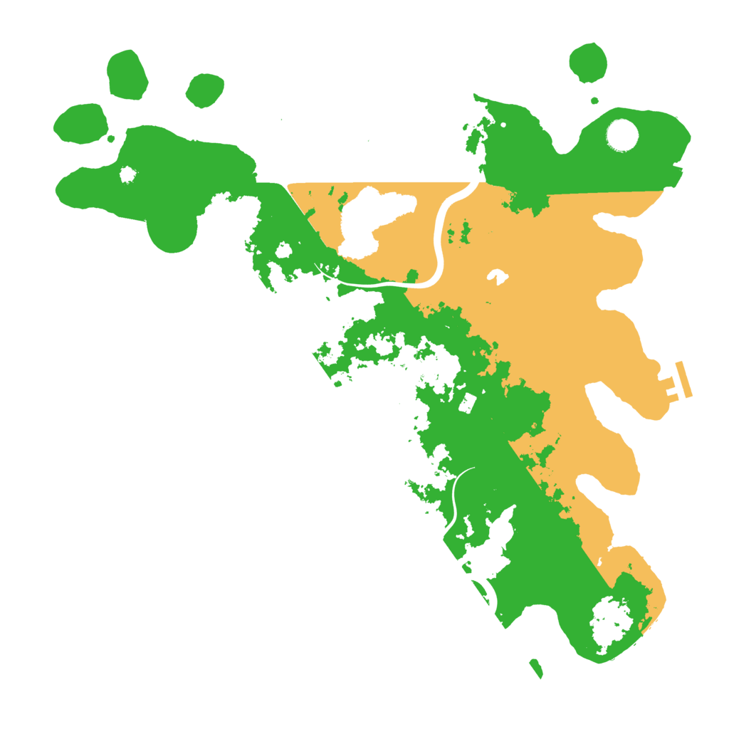 Biome Rust Map: Procedural Map, Size: 4000, Seed: 849689412