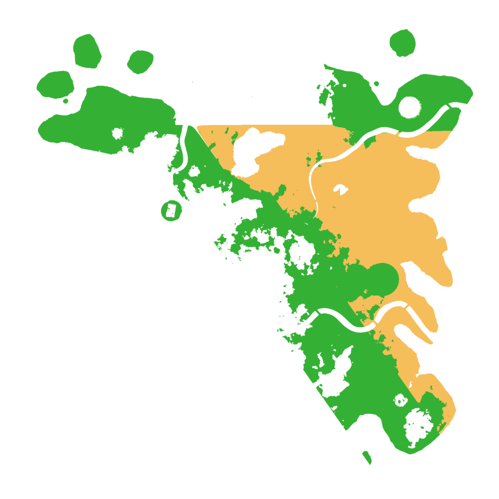 Biome Rust Map: Procedural Map, Size: 4000, Seed: 849689412