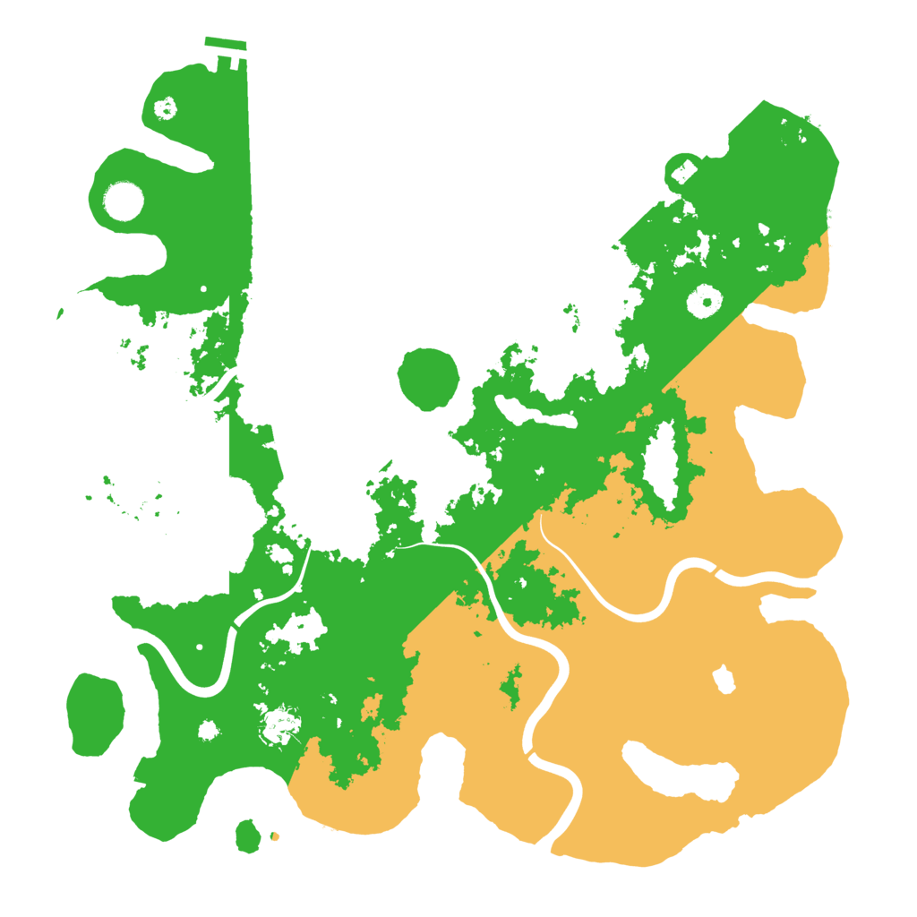 Biome Rust Map: Procedural Map, Size: 4096, Seed: 199759606