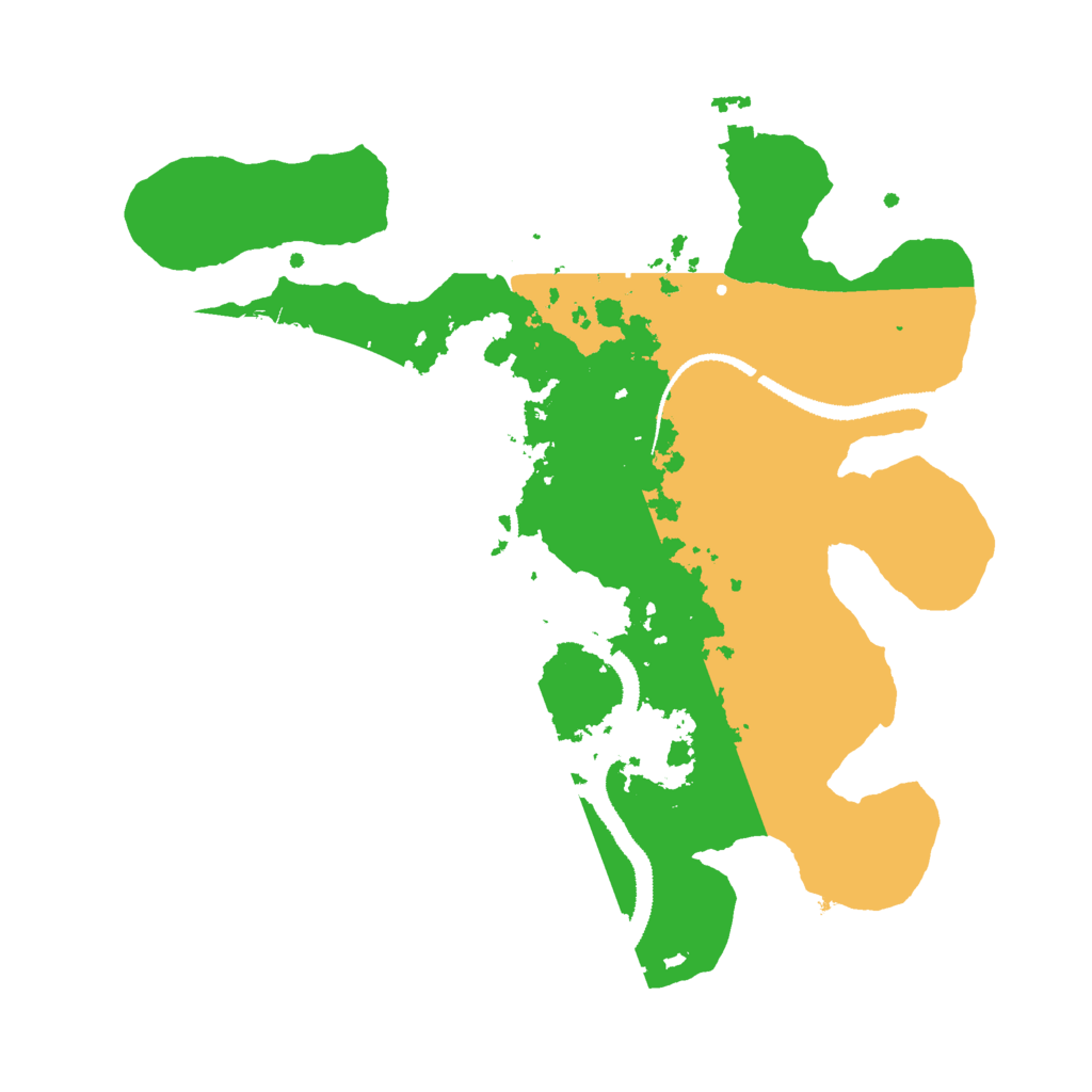 Biome Rust Map: Procedural Map, Size: 3000, Seed: 231687120