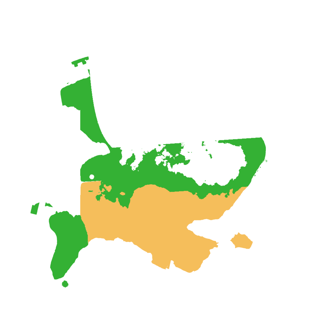 Biome Rust Map: Procedural Map, Size: 2000, Seed: 1871033976