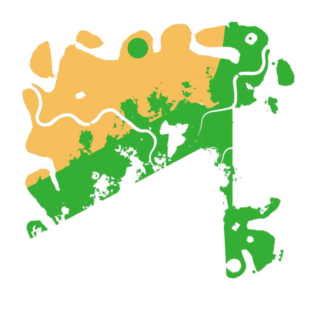 Biome Rust Map: Procedural Map, Size: 4000, Seed: 990357