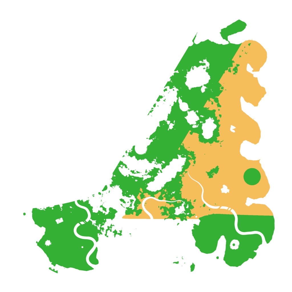 Biome Rust Map: Procedural Map, Size: 4500, Seed: 1639299108