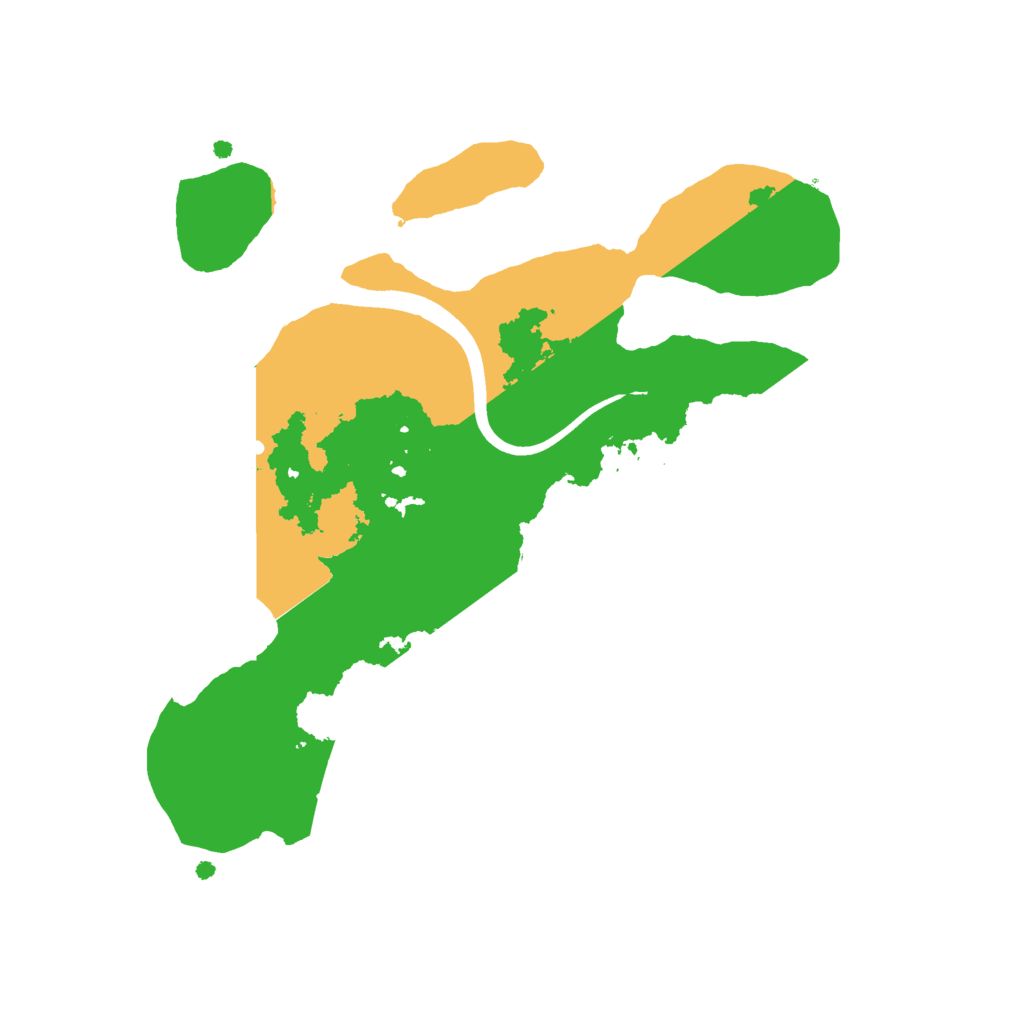 Biome Rust Map: Procedural Map, Size: 2200, Seed: 314