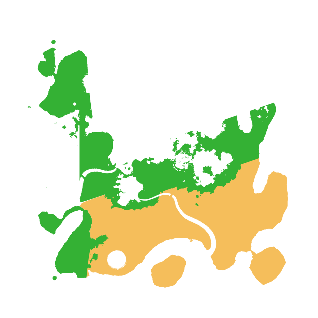 Biome Rust Map: Procedural Map, Size: 3000, Seed: 1148869068