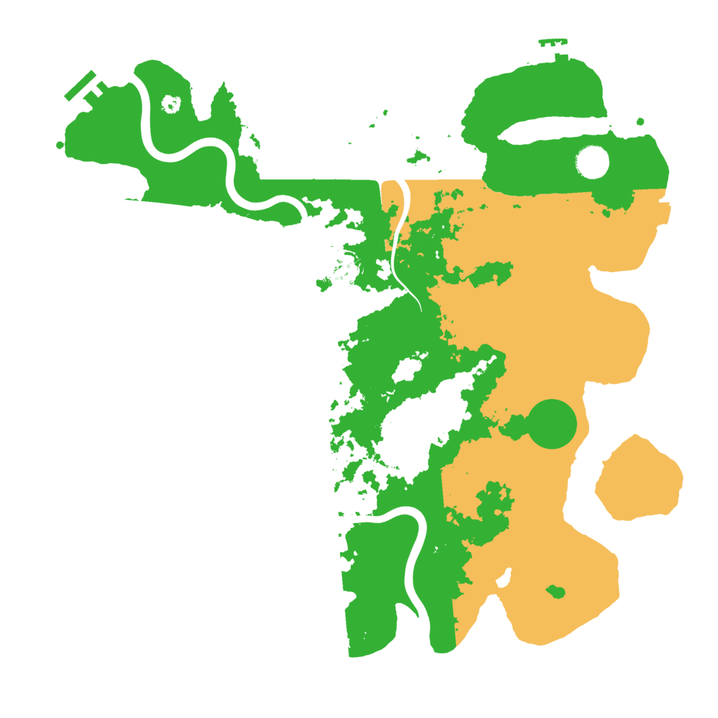 Biome Rust Map: Procedural Map, Size: 3800, Seed: 1397871882