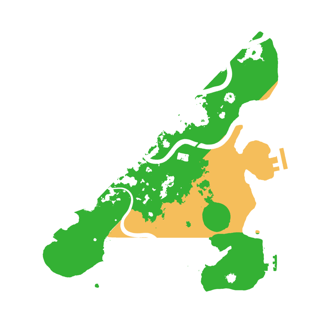Biome Rust Map: Procedural Map, Size: 3000, Seed: 845678532