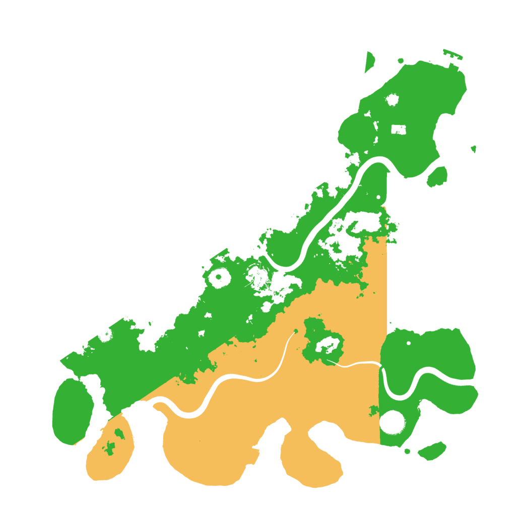 Biome Rust Map: Procedural Map, Size: 3750, Seed: 1256425597