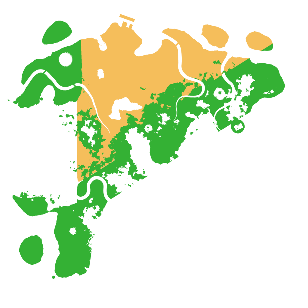 Biome Rust Map: Procedural Map, Size: 4000, Seed: 137623680