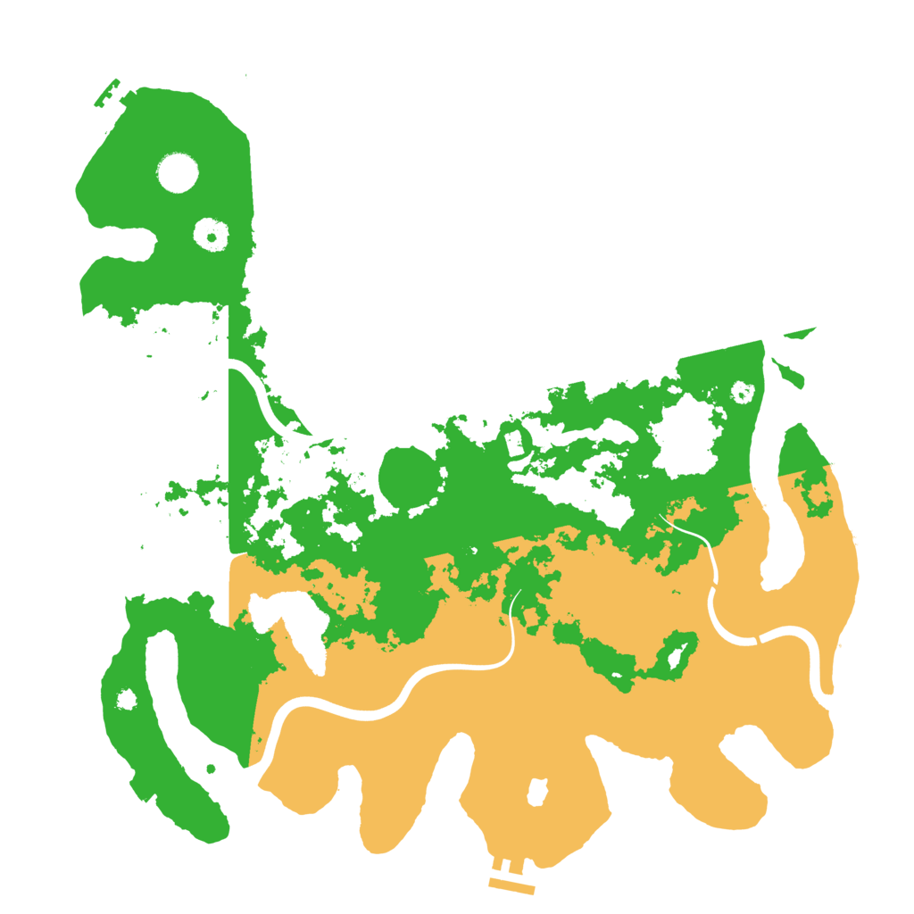 Biome Rust Map: Procedural Map, Size: 4000, Seed: 1974