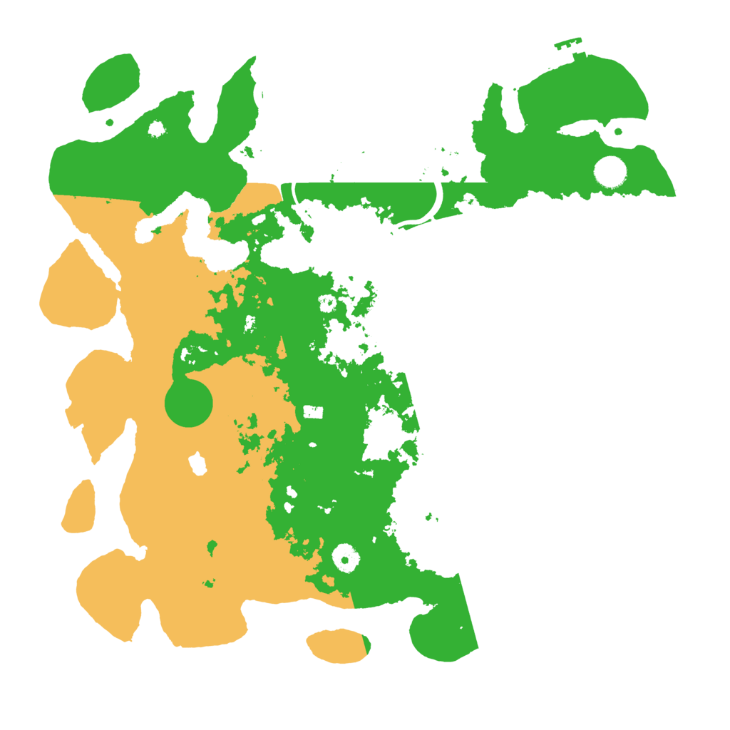 Biome Rust Map: Procedural Map, Size: 4000, Seed: 46302595