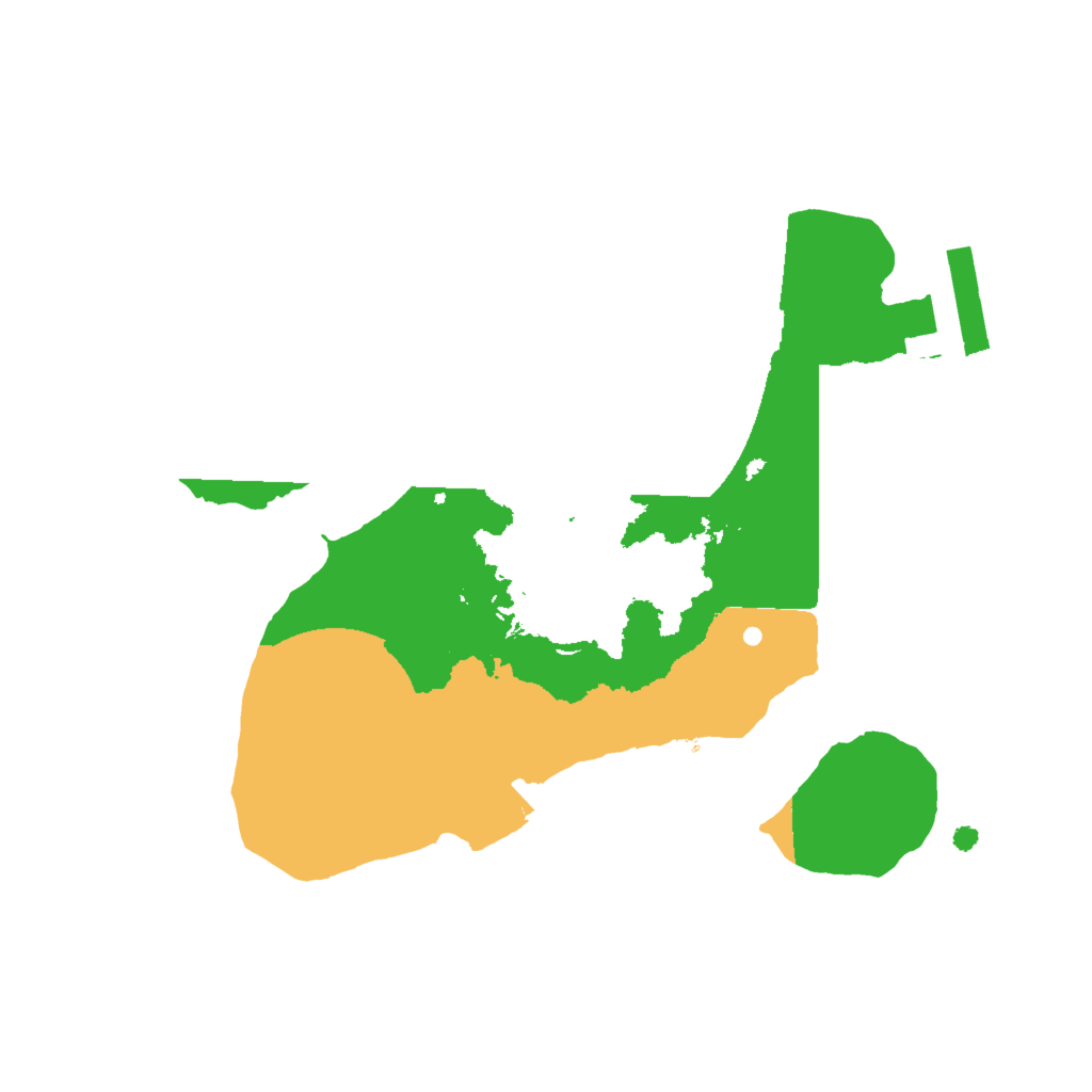 Biome Rust Map: Procedural Map, Size: 1750, Seed: 5500