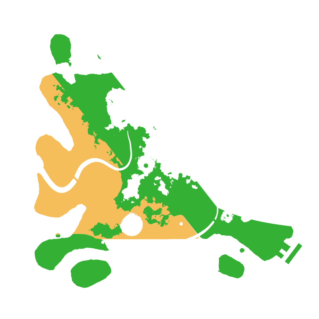 Biome Rust Map: Procedural Map, Size: 2800, Seed: 1523394353