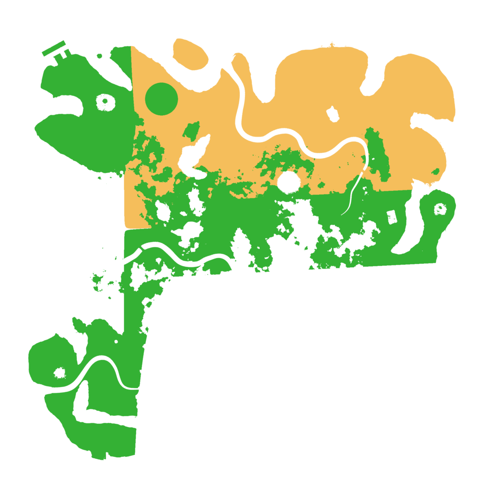 Biome Rust Map: Procedural Map, Size: 4000, Seed: 20250725
