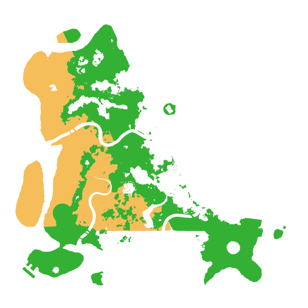 Biome Rust Map: Procedural Map, Size: 4250, Seed: 2080247725