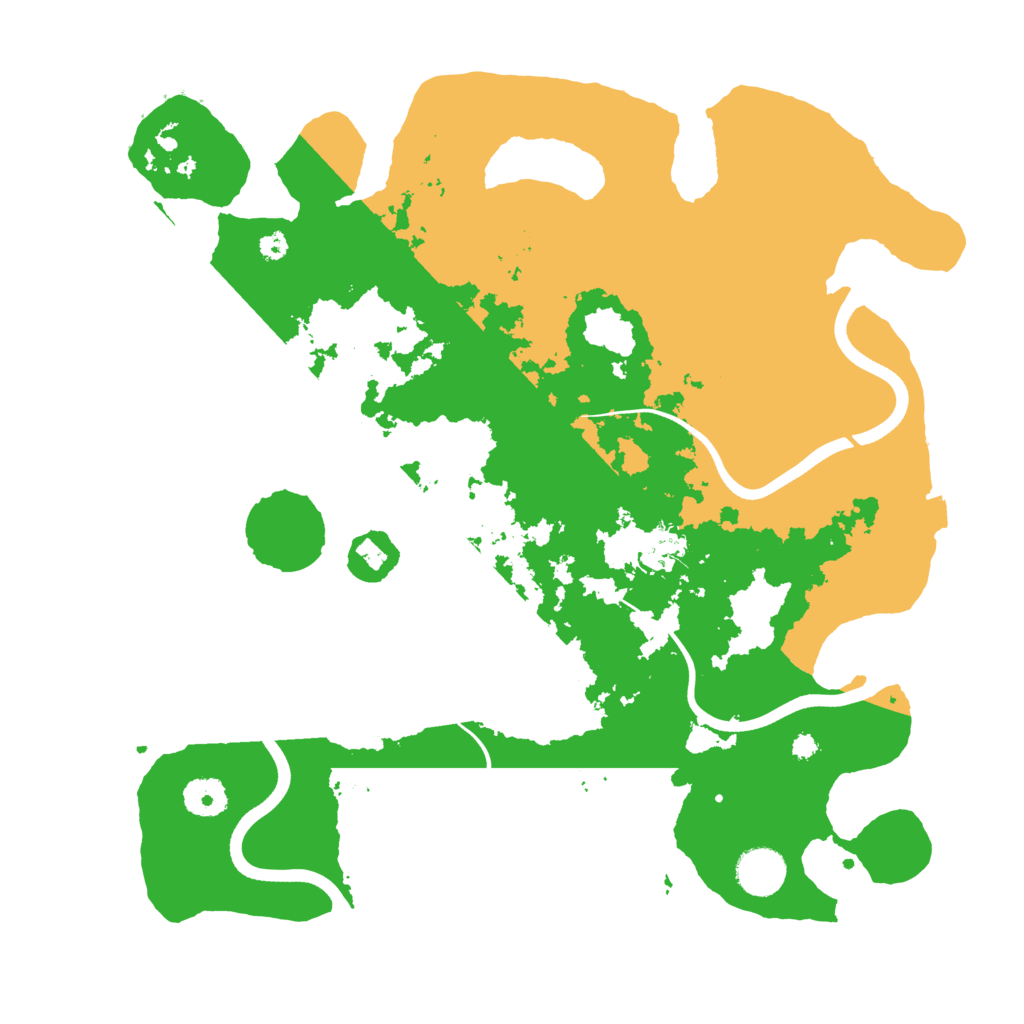 Biome Rust Map: Procedural Map, Size: 3700, Seed: 1073475322