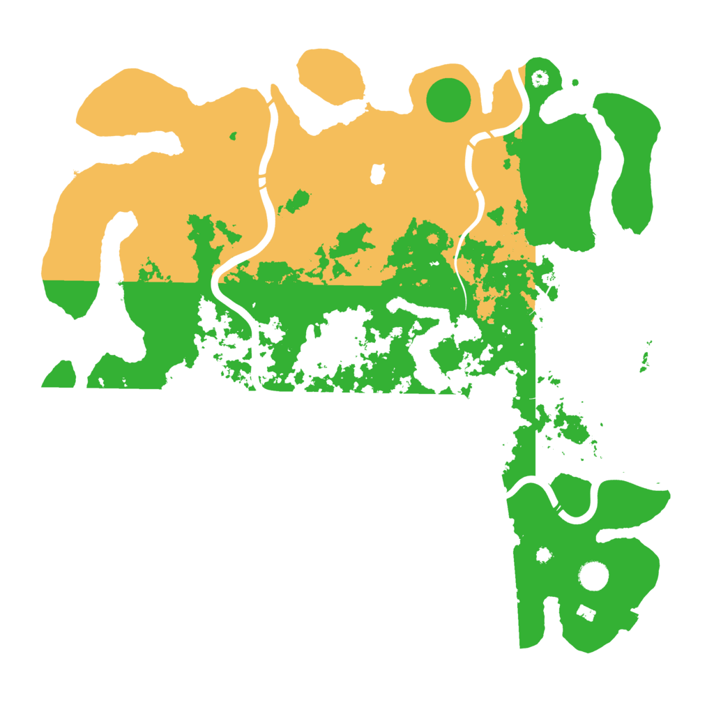 Biome Rust Map: Procedural Map, Size: 4250, Seed: 98349