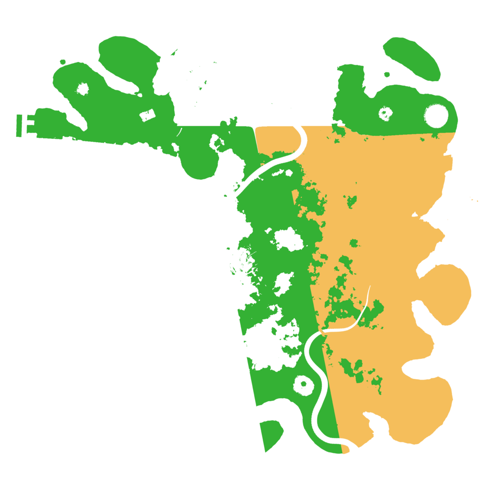 Biome Rust Map: Procedural Map, Size: 3750, Seed: 626799180