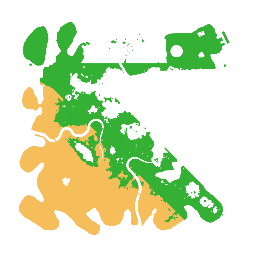 Biome Rust Map: Procedural Map, Size: 4000, Seed: 324876