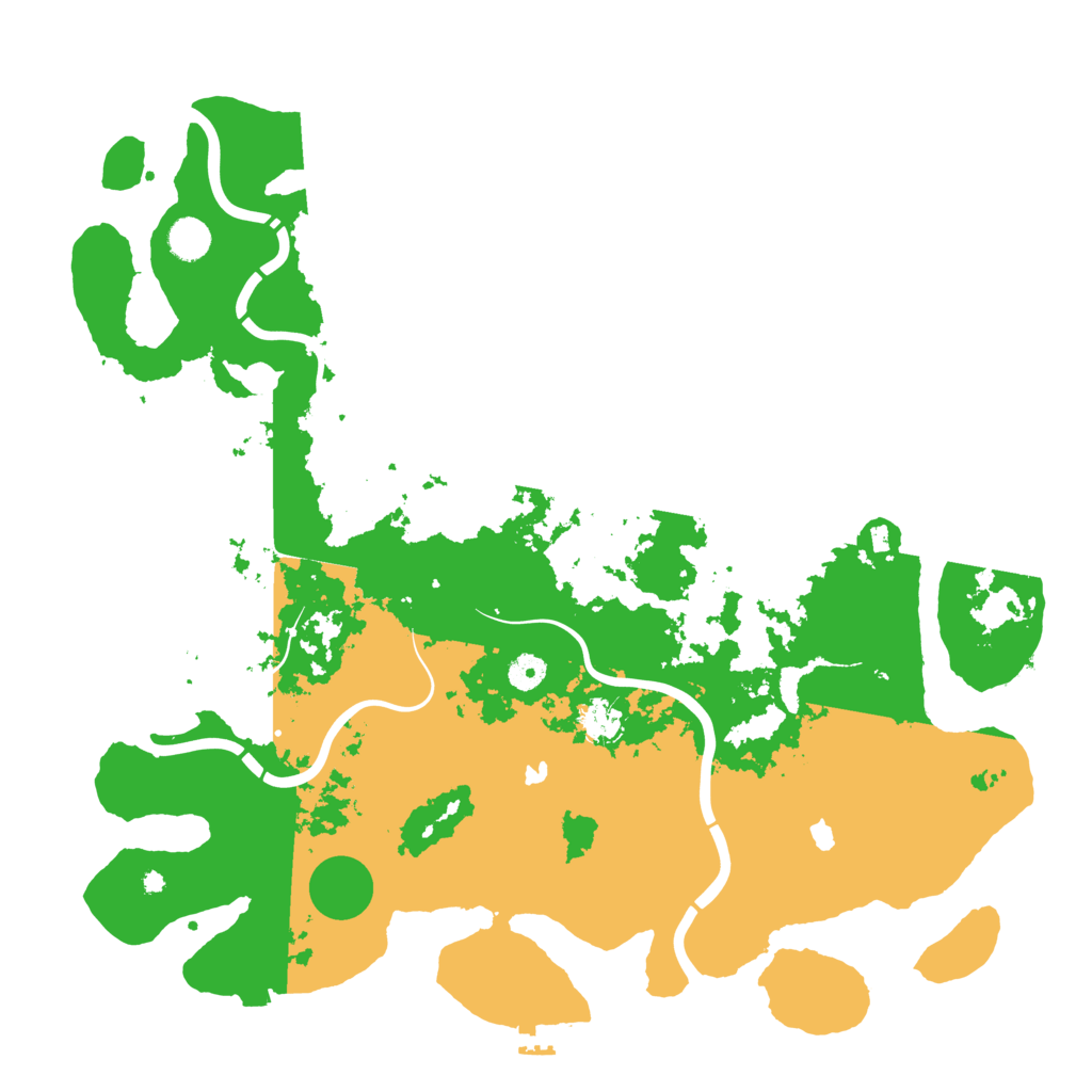 Biome Rust Map: Procedural Map, Size: 4500, Seed: 806050798