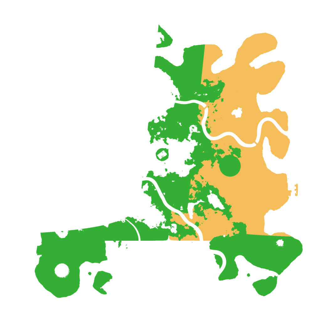 Biome Rust Map: Procedural Map, Size: 4000, Seed: 1741855644