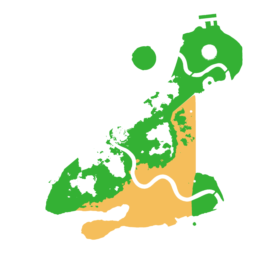 Biome Rust Map: Procedural Map, Size: 3000, Seed: 606681057