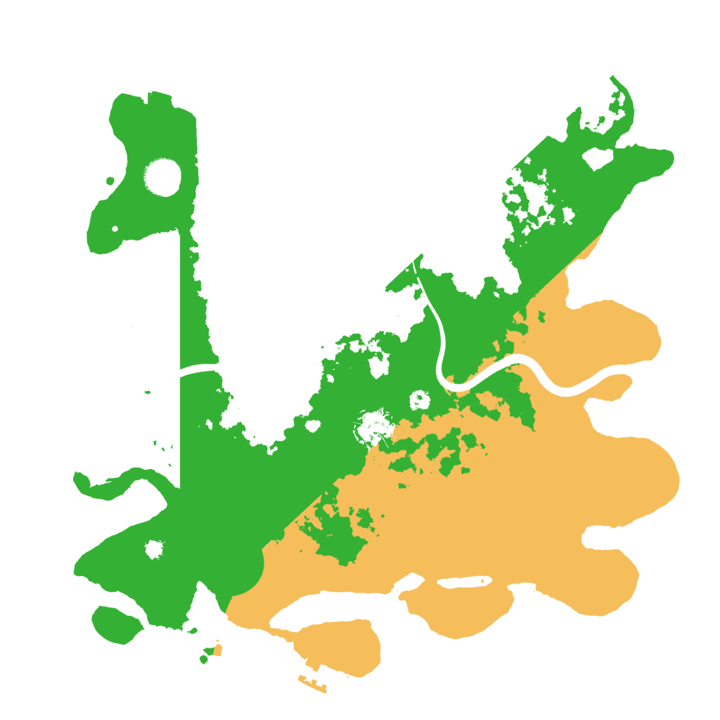 Biome Rust Map: Procedural Map, Size: 3500, Seed: 1180599737