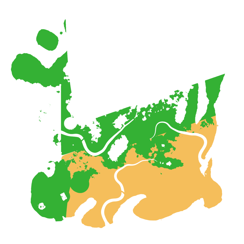 Biome Rust Map: Procedural Map, Size: 3575, Seed: 88