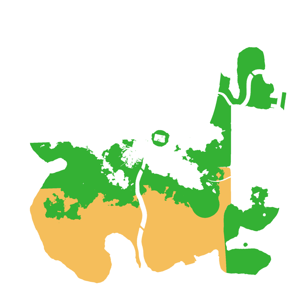 Biome Rust Map: Procedural Map, Size: 3000, Seed: 82345633