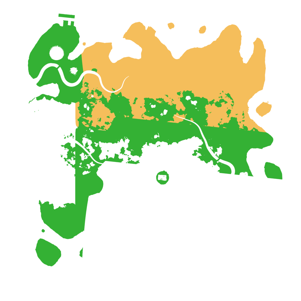 Biome Rust Map: Procedural Map, Size: 3750, Seed: 1374531346