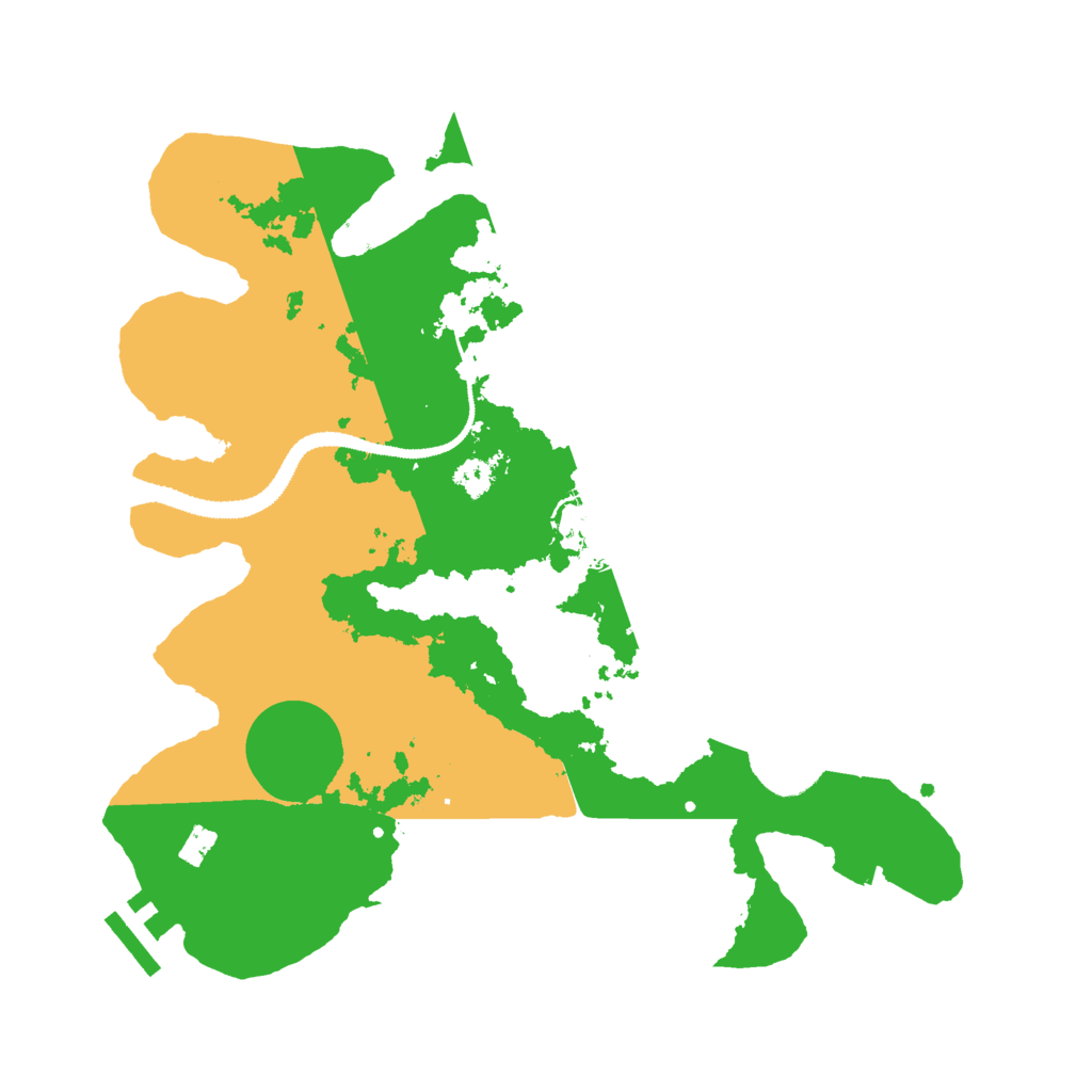 Biome Rust Map: Procedural Map, Size: 3000, Seed: 1574573242