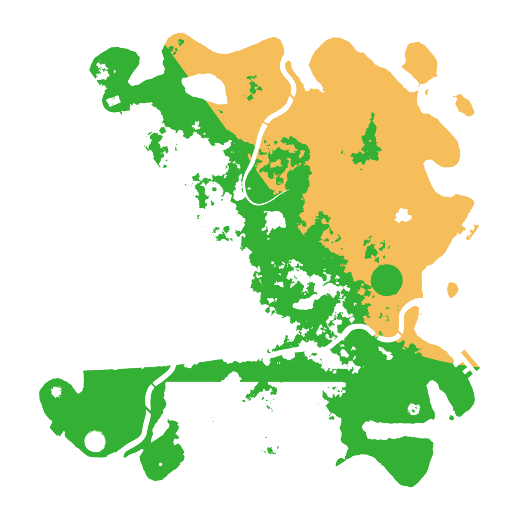 Biome Rust Map: Procedural Map, Size: 4250, Seed: 274940688