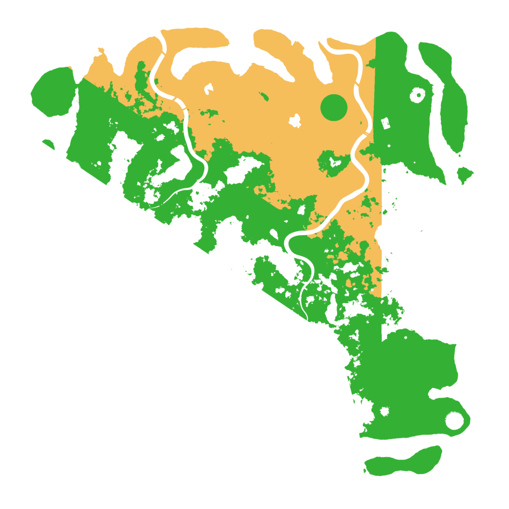 Biome Rust Map: Procedural Map, Size: 5000, Seed: 1815328475