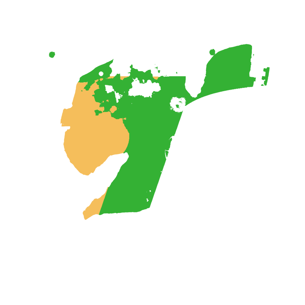 Biome Rust Map: Procedural Map, Size: 2000, Seed: 1843567149