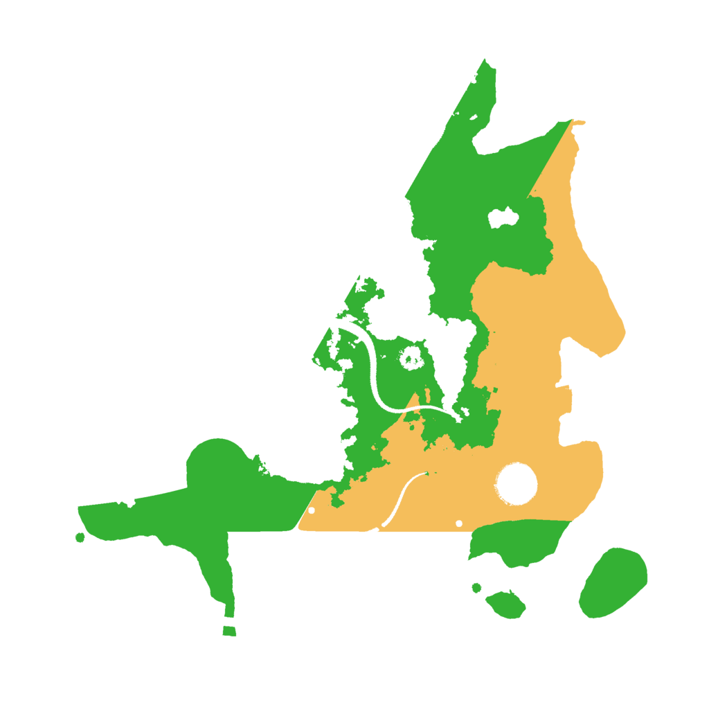 Biome Rust Map: Procedural Map, Size: 3000, Seed: 1140955754