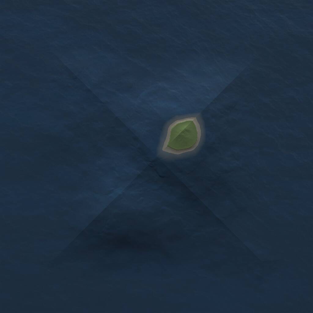 Rust Map: Procedural Map, Size: 1000, Seed: 548548168, 1 Monuments