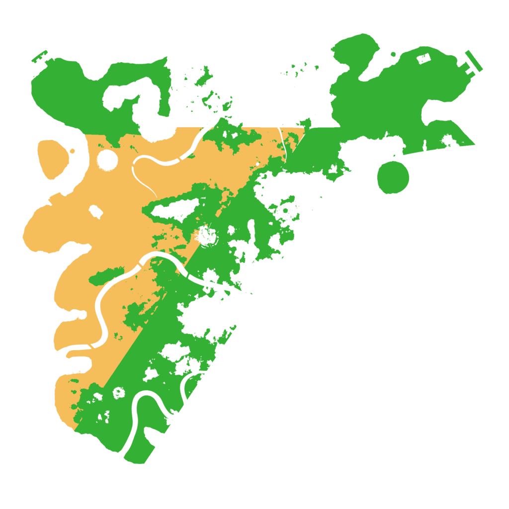 Biome Rust Map: Procedural Map, Size: 4250, Seed: 2009265697
