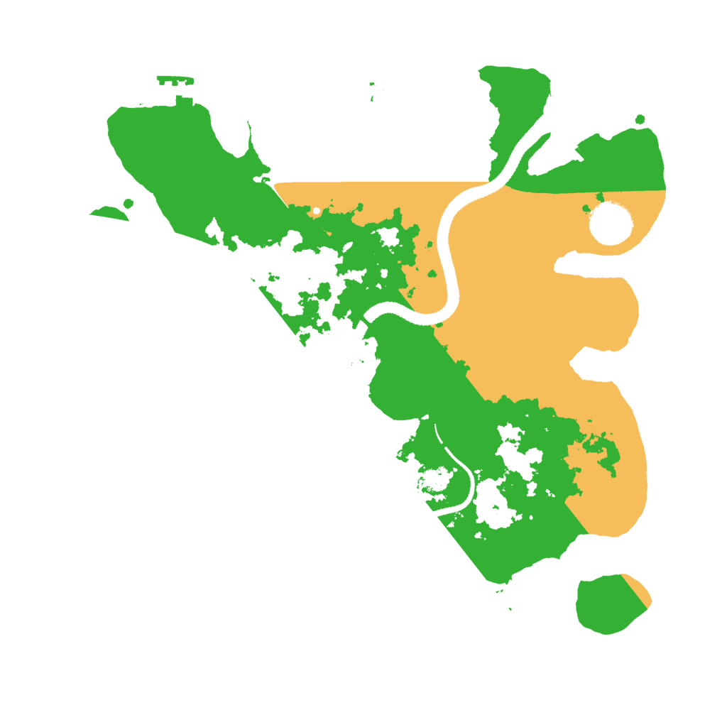 Biome Rust Map: Procedural Map, Size: 3000, Seed: 456856