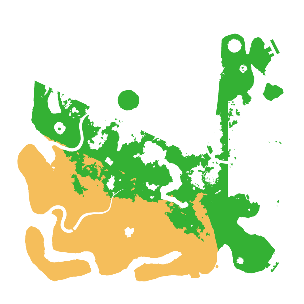 Biome Rust Map: Procedural Map, Size: 4000, Seed: 290688829